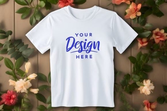 Download White T Shirt Mockup Template Images 02 - Premium Bundle